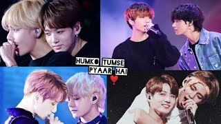 Humko Tumse Pyaar Hai💜💚(requested)👉🎧👈#taekookhindisongedits#vkookhindimix#btshindiedits#taekook