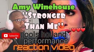 We miss you, Amy Winehouse "Stronger Than Me" live Jools Holland 2003 Performance Reaction video