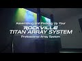 Assembling & Packing Up Rockville TITAN ARRAY SYSTEM Pro Powered Column Array Speaker Dual 10