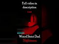 Roblox Weird Strict Dad:try out Nightmare mode (short)