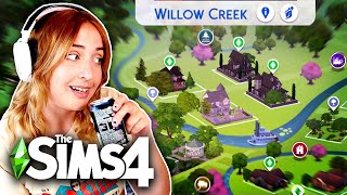 Besties, I have renovated all of Willow Creek (The Sims 4)