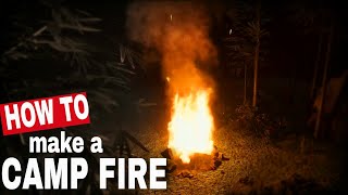 Camp Fire with VFX Graph