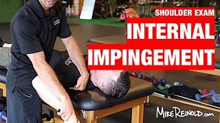 Internal Impingement Special Test - Shoulder Clinical Examination