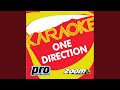 Little Things (In the Style of One Direction) (Karaoke Version)