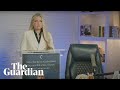 Charlie Kirk's widow gives first statement after his killing