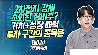 [시황의 해설자들] 2차전지 강세 소외된 장비주? 가치+성장 매력 투자 구간의 종목은 / 머니투데이방송 (증시, 증권)