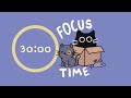 Pomodoro Timer 4x30min | Kitty Day Care 🐈 Lo-fi beats | ADHD focus