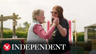 Care home hosts its own Glastonbury for 'festival-loving' residents