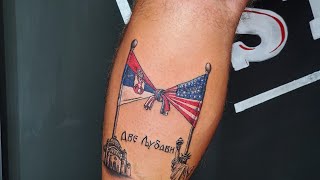 Tattoo To Celebrate Dual Citizenship in my First Serbian City: Zrenjanin