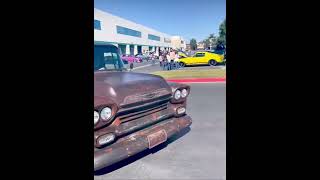 The fire burn survivor Chevy C10 Truck