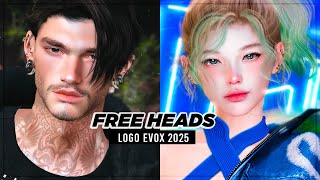 FREE Head Second Life | LOGO evoX 2025 | Free Gift 20th Anniversary Limited Time