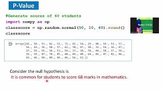 p-value explained with Python code example