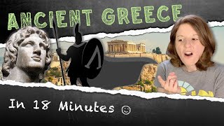 American Reacts to Ancient Greece in 18 Minutes