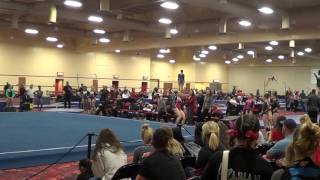 Kendal Poston 2017 Floor Regionals 2016