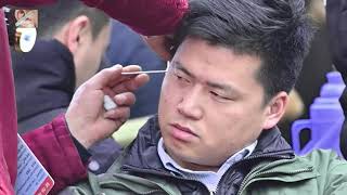 Qingyang, People's Park Chengdu| 成都 人民公园  EAR CLEANING 採耳 ASMR