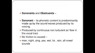 Sonorant