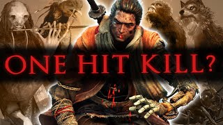 SEKIRO- What is the WEAKEST ENEMY ATTACK that you can make a ONE HIT KILL?