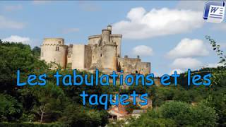 WORD 7 : Comment poser les taquets et tabulations.