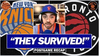 POSTGAME RECAP | Knicks at Raptors | Macri Monologue