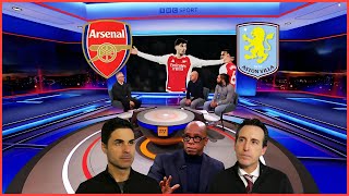 MOTD Arsenal vs Aston Villa Mikel Arteta loses the league title Unai Emery Analysis All Reaction