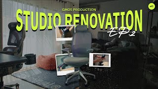 เปลี่ยนห้อง! เปลี่ยนเก้าอี้! เปลี่ยนที่จับจอ! | Studio Renovation