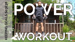 Home POWER Workout for Goalkeepers | Keeping Goals S3Ep38