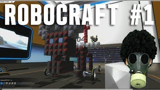 Robocraft #1 プレイ動画　ロボット対戦型マインクラフト　ロボクラフトに挑戦「初めてのロボット作り」 ゲーム実況　robocraft  gameplay