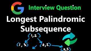 Longest Palindromic Subsequence - Leetcode 516 - Python