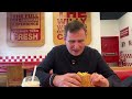 Reviewing FIVE GUYS - My FIRST TIME!