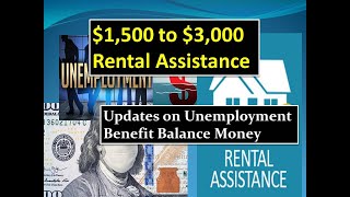 Rental Assistance  $1,500 to $3,000 Grants | Update on Balance Money of Unemployment | in Punjabi