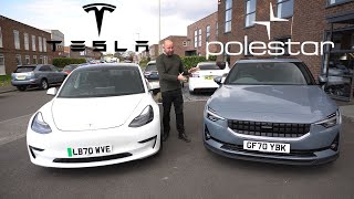 Polestar 2 v Tesla Model 3 review by a 5 year Tesla owner - incl February 21 update. Do i like it?