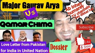 Major Gaurav Arya And Qamar Chima| Major  Gaurav Arya Pakistan | My Frank Reaction