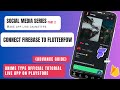 connect flutterflow to firebase | Firebase Setup In FlutterFlow | FlutterFlow With Firebase Course