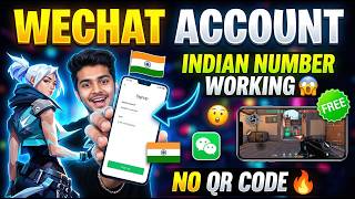 How to Create WeChat Account with Indian Number 🇮🇳 | Working in2026 | No QR Code?