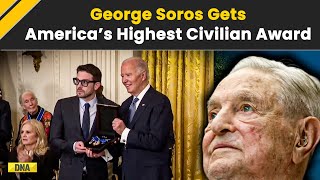 Joe Biden Presents George Soros With Presidential Medal of Freedom, America’s Highest Civilian Honor