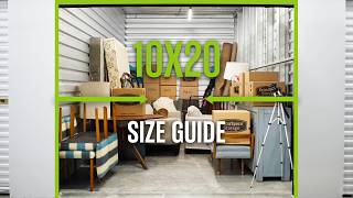 10x20 Storage Unit Size Guide