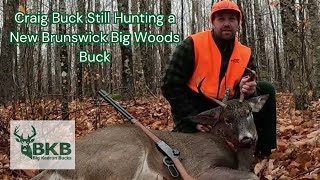 Still Hunting a Whitetail Buck in The Big Woods of New Brunswick, Canada