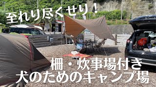 《2022.6.11》【愛犬キャンプ動画 】ワンちゃんに至れり尽くせりなキャンプ場に行ってきた♪ドッグデプトガーデンリゾート(千葉)