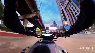 POV | EDSA SUNSET RIDE | YAMAHA MT-07 | AKRAPOVIC