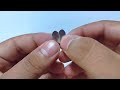 diy homemade cute love rings 🥰😍 how to make rings at home easy ring making from waste materials