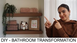 DIY - BATHROOM TRANSFORMATION