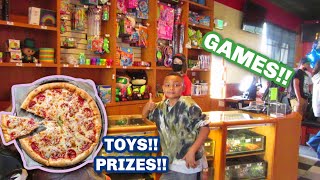 SHAKEY'S pizza toys prizes games family friendly 2022