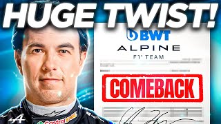 What Sergio Perez JUST REVEALED About His F1 FUTURE Is INSANE!