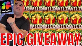 🔴EPIC LIVE Slot Play \u0026 4 Times GIVEAWAY At McLuck