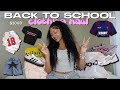 $1000+ BACK TO SCHOOL CLOTHING HAUL| shein, forever 21,sambas, new balance| senior year🎀