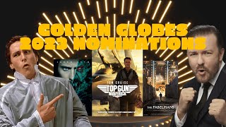 2023 GOLDEN GLOBE WINNER PREDICTIONS! - TOP GUN MAVERICK SWEEP!