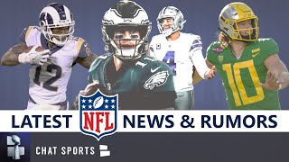 NFL News & Rumors: Latest On Brandin Cooks, Laremy Tunsil, Justin Herbert, New Rules, Dak vs. Wentz