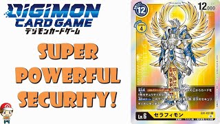 Great New Seraphimon Makes Your Security Digimon HUGE! (Digimon TCG News -Special Collection EX-01)