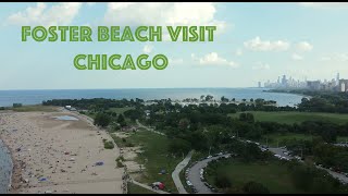 Michigan Lake | Foster Beach Visit | Chicago | 4K