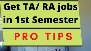 How to find TA/RA/GA jobs? (FAST) | Teaching & Research Assistant Salary, Work | MS in US